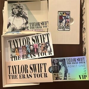 Taylor Swift Eras Tour VIP Pin and Box set